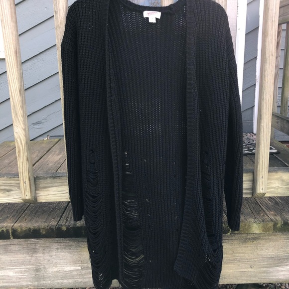 Distressed Cardigan - Picture 2 of 4